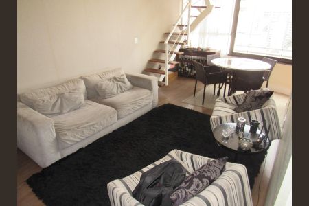 SALA DE ESTAR de apartamento à venda com 3 quartos, 188m² em Vila Clementino, São Paulo