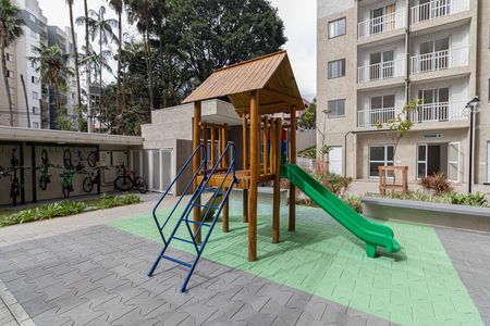 Apartamento para alugar com 26m², 1 quarto e sem vaga Apartamento para alugar com 26m², 1 quarto e sem vagaÁrea Comum - Playground