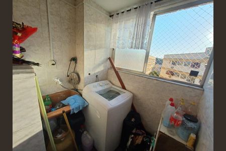 Área de Serviço de apartamento à venda com 2 quartos, 50m² em Campo Grande, Rio de Janeiro
