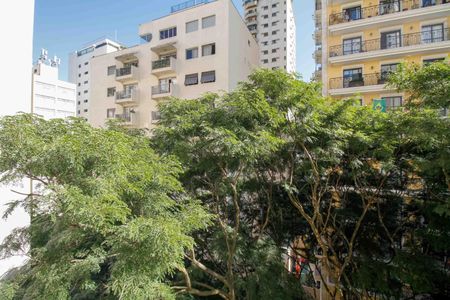 Vista da Sala de Estar e Jantar de apartamento para alugar com 3 quartos, 200m² em Jardim Paulista, São Paulo