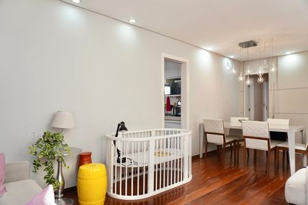 Sala de apartamento à venda com 3 quartos, 100m² em Santo Antônio, Belo Horizonte