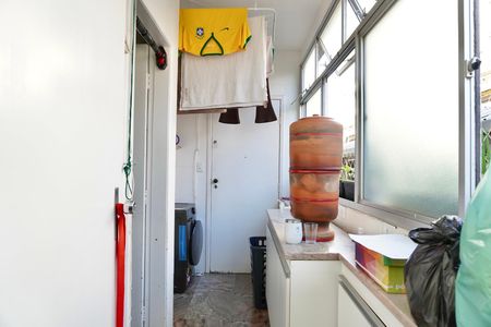 Área de Serviço de apartamento à venda com 3 quartos, 100m² em Santo Antônio, Belo Horizonte