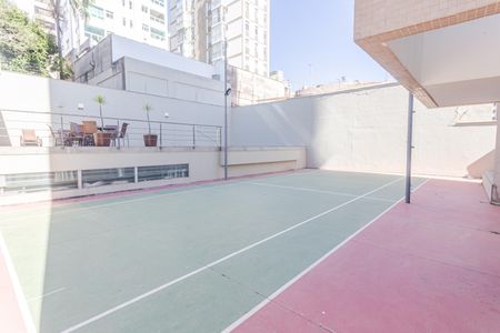 Área comum - Quadra Esportiva de apartamento para alugar com 1 quarto, 50m² em São Pedro, Belo Horizonte