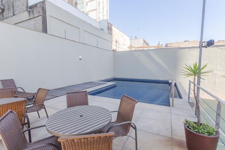 Área comum - Piscina de apartamento para alugar com 1 quarto, 50m² em São Pedro, Belo Horizonte