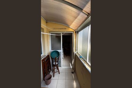Área de Serviço de apartamento à venda com 2 quartos, 57m² em Vila Assunção, Santo André