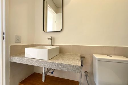 Apartamento à venda com 90m², 2 quartos e sem vaga Apartamento à venda com 90m², 2 quartos e sem vagaBanheiro da Suíte 1