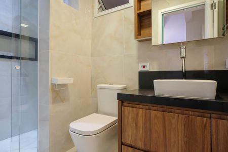 Apartamento para alugar com 109m², 2 quartos e 1 vagaBanheiro da suíte
