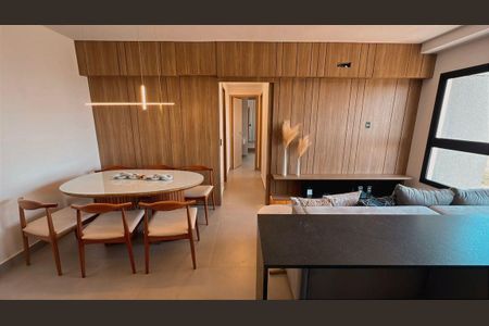 Sala/cozinha de apartamento para alugar com 2 quartos, 63m² em Serrinha, Goiânia