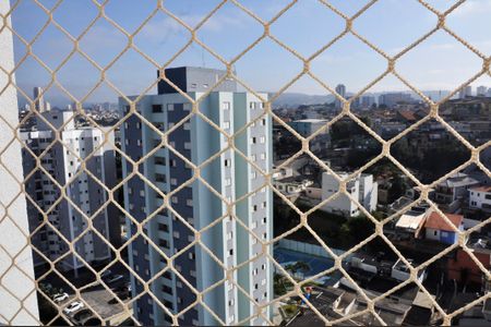 Apartamento para alugar com 48m², 2 quartos e 1 vagaDetalhe - Vista da Varanda da Sala e Sala de Jantar