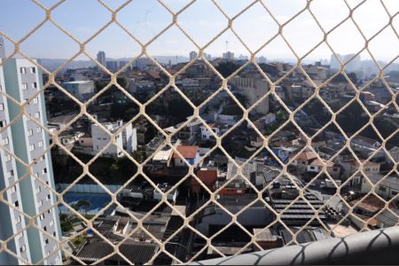 Apartamento para alugar com 48m², 2 quartos e 1 vagaDetalhe - Vista da Varanda da Sala e Sala de Jantar