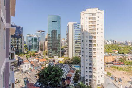 Vista da Varanda de kitnet/studio à venda com 1 quarto, 24m² em Pinheiros, São Paulo