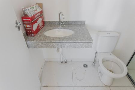 Studio para alugar com 24m², 1 quarto e sem vaga Studio para alugar com 24m², 1 quarto e sem vagaBanheiro