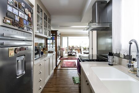 Cozinha de apartamento à venda com 3 quartos, 142m² em Vila Leopoldina, São Paulo