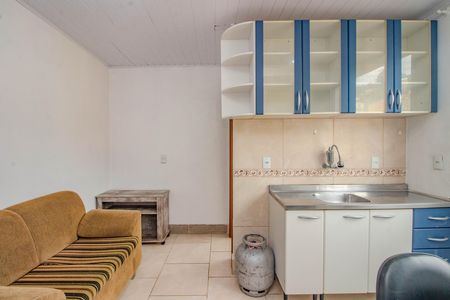 Sala e Cozinha Integrados de apartamento para alugar com 1 quarto, 35m² em Jardim Carvalho, Porto Alegre