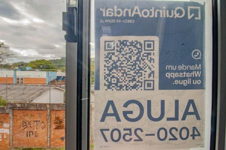 Plaquinha de apartamento para alugar com 1 quarto, 35m² em Jardim Carvalho, Porto Alegre