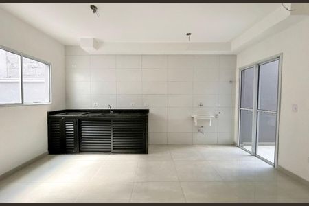 Sala/ Cozinha/ Área de serviço  de apartamento para alugar com 1 quarto, 37m² em Vila Pirituba, São Paulo