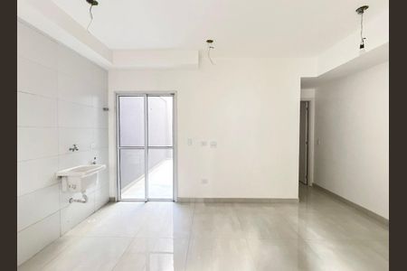 Sala/ Cozinha/ Área de serviço  de apartamento para alugar com 1 quarto, 37m² em Vila Pirituba, São Paulo