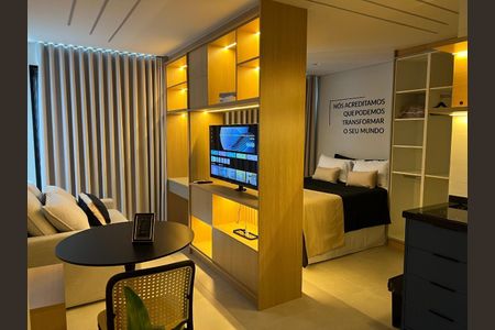 Apartamento à venda com 28m², 1 quarto e sem vaga
