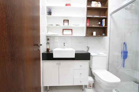 Apartamento à venda com 90m², 3 quartos e sem vagaBanheiro da Suíte