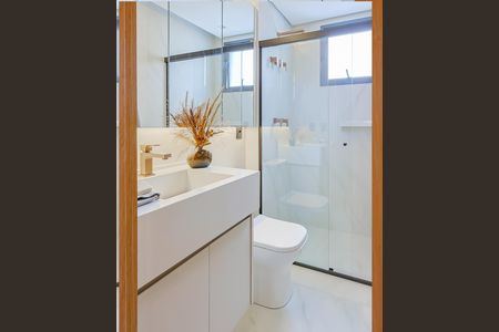 Banheiro de apartamento à venda com 3 quartos, 158m² em Pinheiros, São Paulo