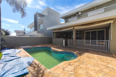 Quintal - Piscina de casa de condomínio para alugar com 3 quartos, 242m² em Swiss Park, Campinas