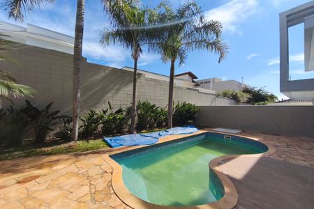 Quintal - Piscina de casa de condomínio para alugar com 3 quartos, 242m² em Swiss Park, Campinas