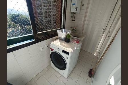Área de Serviço de apartamento para alugar com 3 quartos, 110m² em Barra da Tijuca, Rio de Janeiro