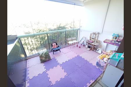 Varanda de apartamento para alugar com 3 quartos, 110m² em Barra da Tijuca, Rio de Janeiro