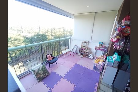 Varanda de apartamento para alugar com 3 quartos, 110m² em Barra da Tijuca, Rio de Janeiro