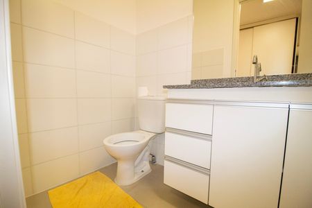 Banheiro da Suite de apartamento para alugar com 2 quartos, 50m² em Palmeiras, Belo Horizonte