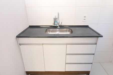 Cozinha de apartamento para alugar com 2 quartos, 38m² em Jardim Lideranca, São Paulo