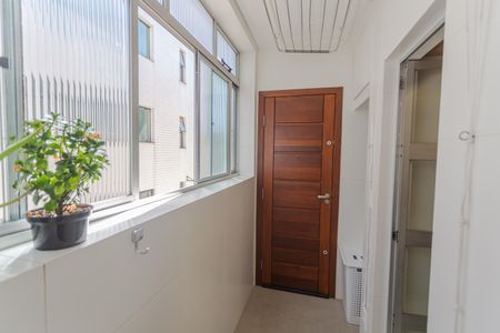 Área de Serviço de apartamento à venda com 3 quartos, 95m² em Cidade Nova, Belo Horizonte