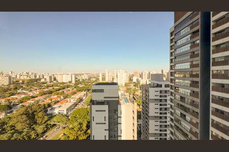 Vista da Suíte de apartamento para alugar com 2 quartos, 110m² em Campo Belo, São Paulo