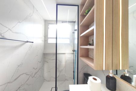Banheiro Social de apartamento para alugar com 2 quartos, 54m² em Residencial Villa Garden, Campinas
