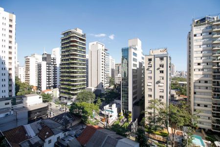 Vista da Sala de apartamento para alugar com 3 quartos, 93m² em Jardim Paulista, São Paulo