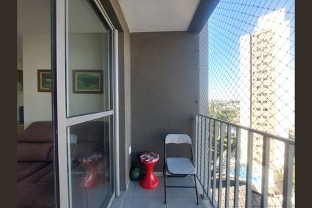 Varanda da Sala de apartamento à venda com 2 quartos, 46m² em Vila Constança, São Paulo