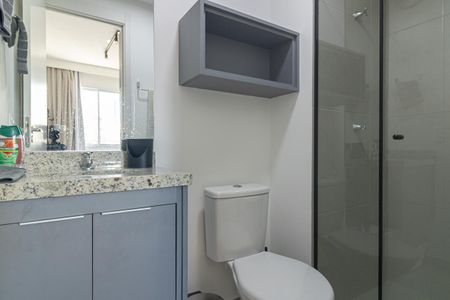Apartamento para alugar com 30m², 1 quarto e sem vaga Apartamento para alugar com 30m², 1 quarto e sem vagaBanheiro