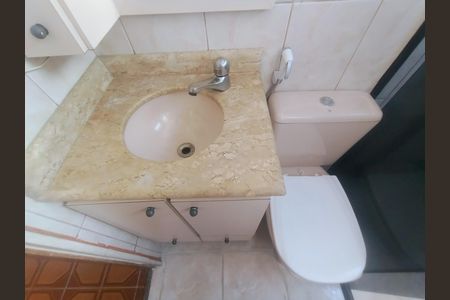 Banheiro Social de apartamento à venda com 2 quartos, 48m² em Jd Iraja, São Bernardo do Campo