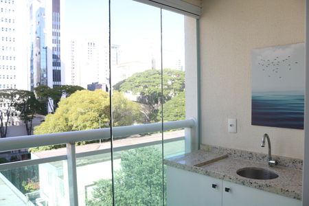 Varanda de apartamento para alugar com 1 quarto, 41m² em Barra Funda, São Paulo