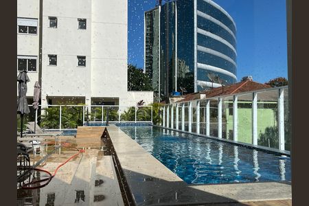 Área comum - Piscina de apartamento para alugar com 1 quarto, 41m² em Barra Funda, São Paulo