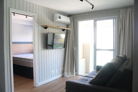 Sala de apartamento para alugar com 1 quarto, 41m² em Barra Funda, São Paulo