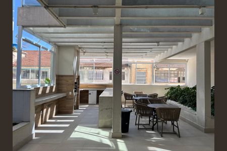 Área comum - Churrasqueira de apartamento para alugar com 1 quarto, 41m² em Barra Funda, São Paulo