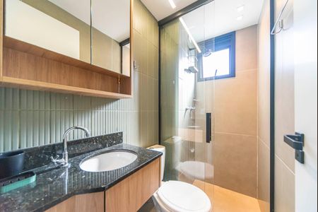Banheiro de apartamento para alugar com 2 quartos, 91m² em Campestre, Santo André
