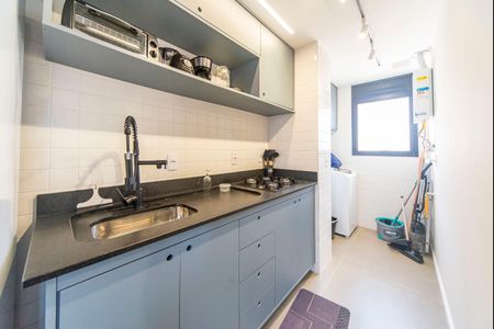 Cozinha  de apartamento para alugar com 2 quartos, 91m² em Campestre, Santo André