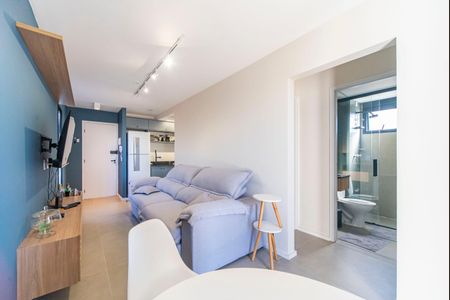 Sala de apartamento para alugar com 2 quartos, 91m² em Campestre, Santo André