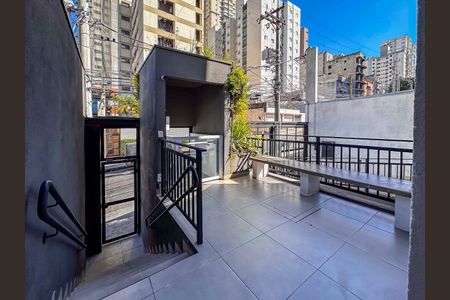 Acesso  de apartamento para alugar com 2 quartos, 91m² em Campestre, Santo André