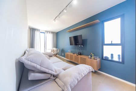 Sala de apartamento para alugar com 2 quartos, 91m² em Campestre, Santo André