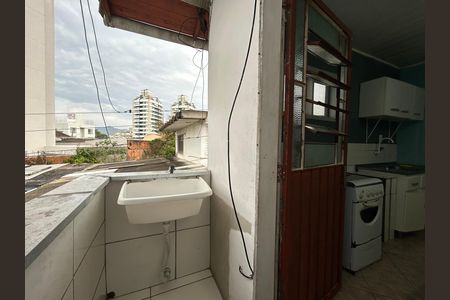 Área de serviço de apartamento para alugar com 1 quarto, 35m² em Trindade, Florianópolis