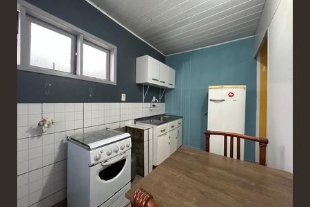 Cozinha de apartamento para alugar com 1 quarto, 35m² em Trindade, Florianópolis