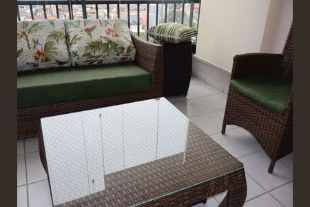 Apartamento à venda com 76m², 3 quartos e 1 vagaVaranda